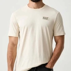 МЪЖКА ТЕНИСКА EA7 EMPORIO ARMANI 7M002229-U1079 REFINED M TEE SS CO БЕЖОВА
