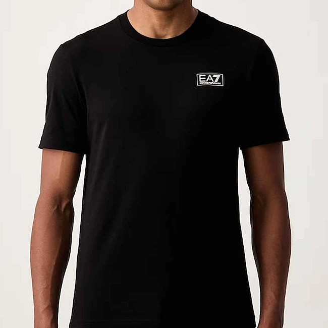 МЪЖКА ТЕНИСКА EA7 EMPORIO ARMANI 7M002229-UC001 REFINED M TEE SS CO ЧЕРНА