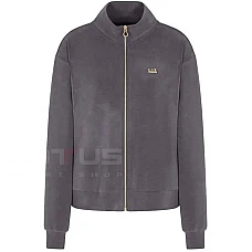 ДАМСКО ГОРНИЩЕ EA7 EMPORIO ARMANI 7W000191-U8117 TRAIN CORE LADY RELAX W T-TOP FZ ТЪМНОСИВО