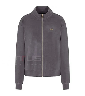 ДАМСКО ГОРНИЩЕ EA7 EMPORIO ARMANI 7W000191-U8117 TRAIN CORE LADY RELAX W T-TOP FZ ТЪМНОСИВО
