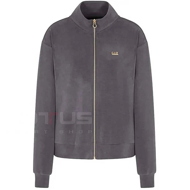 ДАМСКО ГОРНИЩЕ EA7 EMPORIO ARMANI 7W000191-U8117 TRAIN CORE LADY RELAX W T-TOP FZ ТЪМНОСИВО
