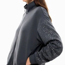 ДАМСКО ГОРНИЩЕ EA7 EMPORIO ARMANI 7W001424-U8117 TRAIN PRECIOUS W T-TOP FZ ТЪМНОСИВО