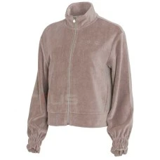 ДАМСКО ГОРНИЩЕ EA7 EMPORIO ARMANI 7W001432-U6100 ATHLETIC VELOUR W T-TOP FZ КАФЯВО