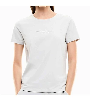 ДАМСКА ТЕНИСКА EA7 EMPORIO ARMANI 7W001658-U9001 LOGO SERIES W TEE SS CRYSTAL СВЕТЛОСИВА