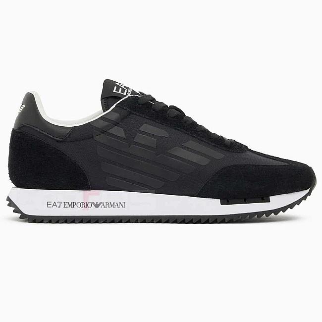 МЪЖКИ ОБУВКИ EA7 EMPORIO ARMANI 7X000870-MC666 BLACK&WHITE VINTAGE MIX ЧЕРНИ