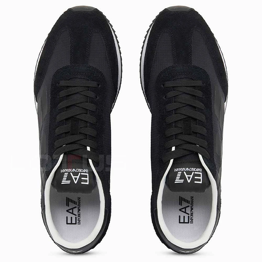 МЪЖКИ ОБУВКИ EA7 EMPORIO ARMANI 7X000870-MC666 BLACK&WHITE VINTAGE MIX ЧЕРНИ