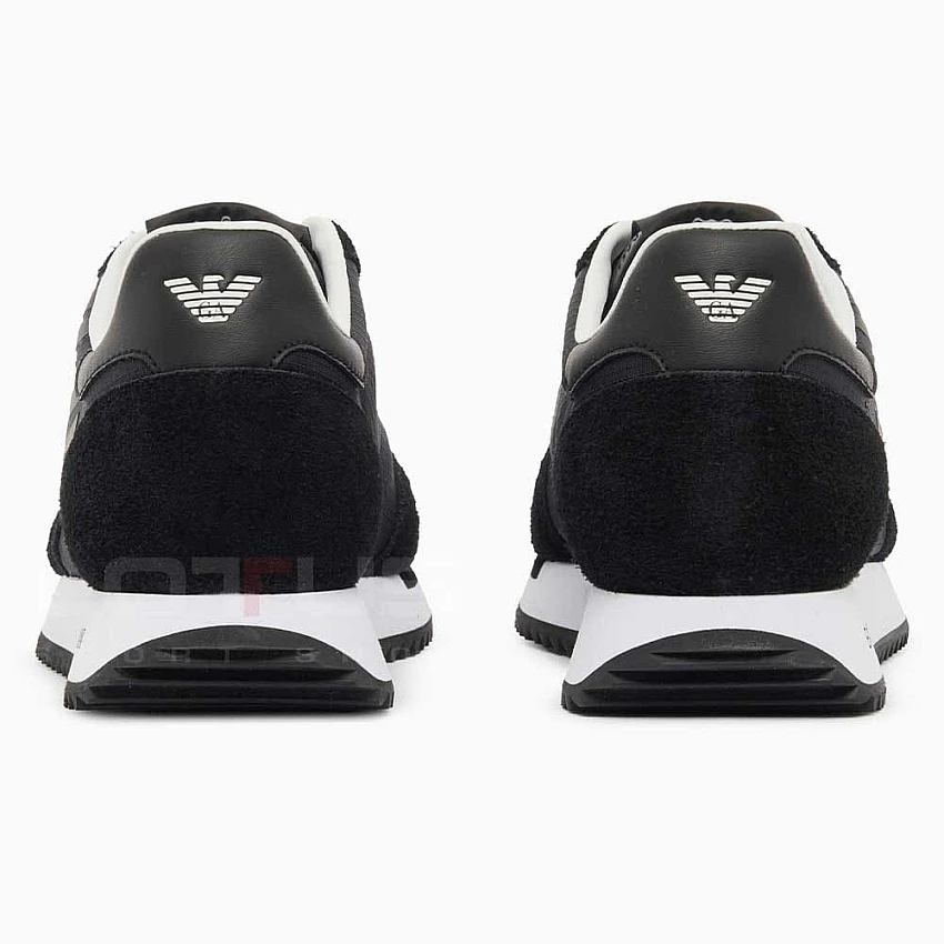 МЪЖКИ ОБУВКИ EA7 EMPORIO ARMANI 7X000870-MC666 BLACK&WHITE VINTAGE MIX ЧЕРНИ
