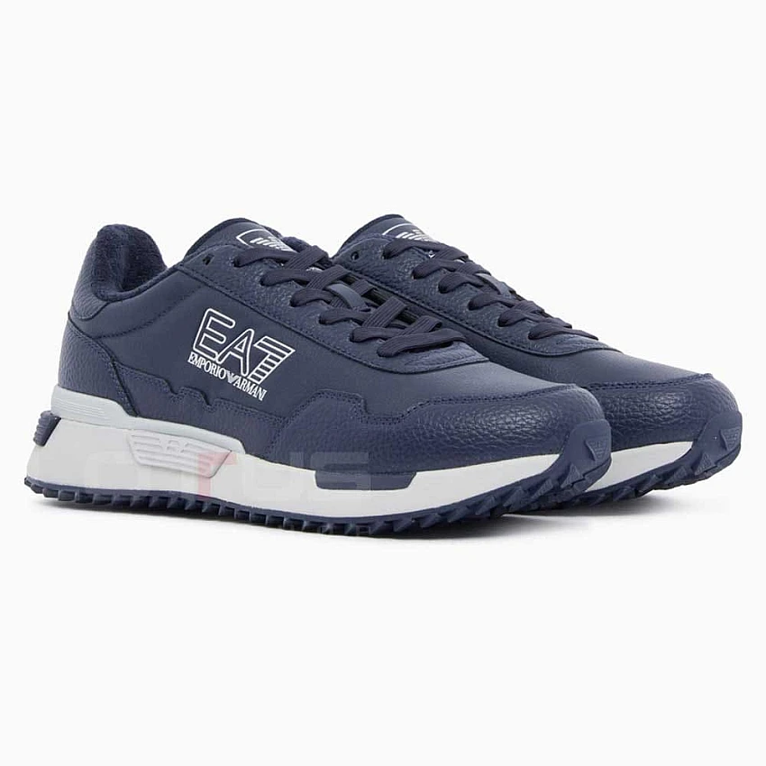 МЪЖКИ ОБУВКИ EA7 EMPORIO ARMANI 7X000873-MB783 VINTAGE RUNNING PU ТЪМНОСИНИ