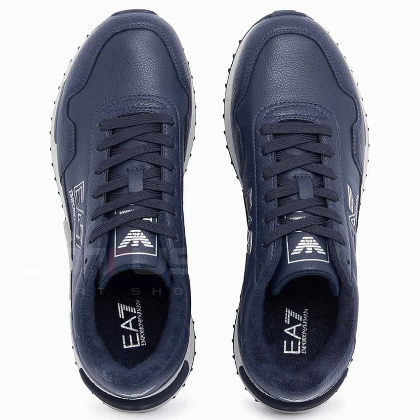 МЪЖКИ ОБУВКИ EA7 EMPORIO ARMANI 7X000873-MB783 VINTAGE RUNNING PU ТЪМНОСИНИ