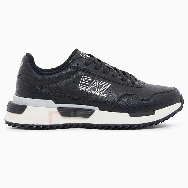 МЪЖКИ ОБУВКИ EA7 EMPORIO ARMANI 7X000873-MC676 VINTAGE RUNNING PU ЧЕРНИ