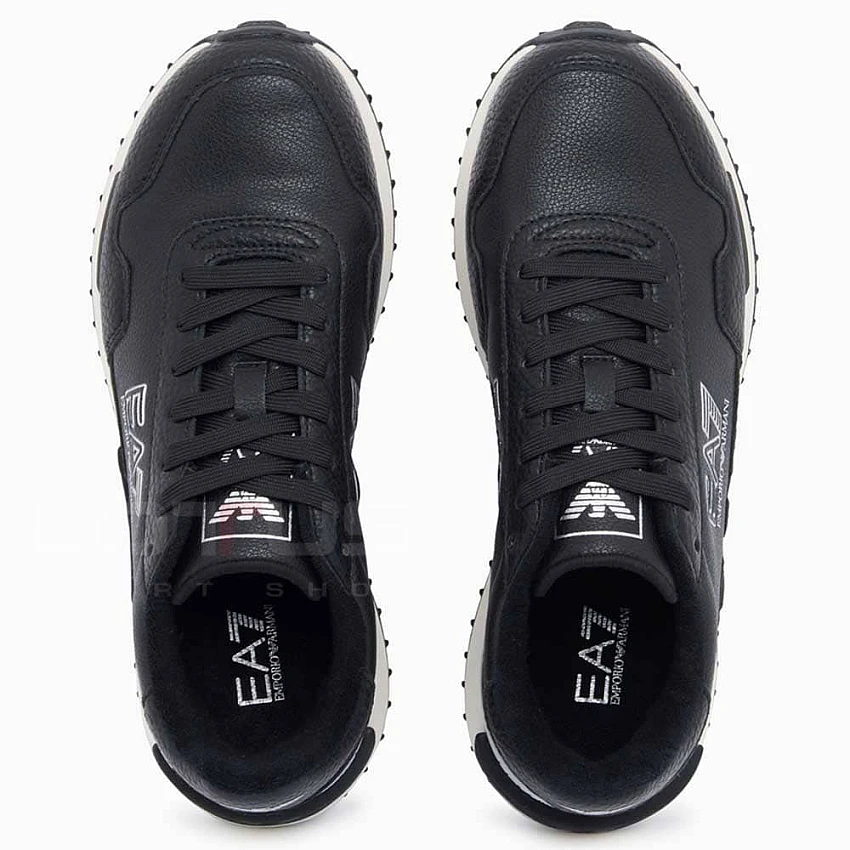 МЪЖКИ ОБУВКИ EA7 EMPORIO ARMANI 7X000873-MC676 VINTAGE RUNNING PU ЧЕРНИ