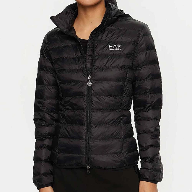 ДАМСКО ЯКЕ EA7 EMPORIO ARMANI 6DTB28-1200 TRAIN CORE LADY W ECO DOWN JACKET ULTRA LIGHT ЧЕРНО