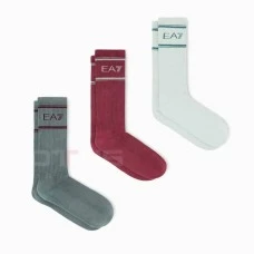 ЧОРАПИ EA7 EMPORIO ARMANI 7X000381-M6422 TRAIN SOCKS U 3 PACK КАФЯВ/СИВ/ЗЕЛЕН