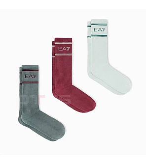 ЧОРАПИ EA7 EMPORIO ARMANI 7X000381-M6422 TRAIN SOCKS U 3 PACK КАФЯВ/СИВ/ЗЕЛЕН ЧОРАПИ EA7 EMPORIO ARMANI 7X000381-M6422 TRAIN SOCKS U 3 PACK КАФЯВ/СИВ/ЗЕЛЕН