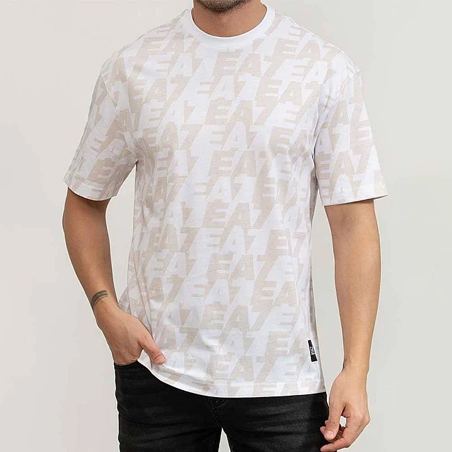 МЪЖКА ТЕНИСКА EA7 EMPORIO ARMANI 7M000980-U0002 LOGO SERIES M POLAR LOGO TEE SS БЯЛА