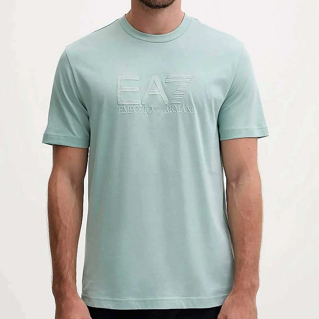 МЪЖКА ТЕНИСКА EA7 EMPORIO ARMANI 7M000898-U9066 VISIBILITY TEE SS CO СВЕТЛОСИНЯ