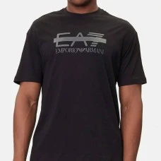 МЪЖКА ТЕНИСКА EA7 EMPORIO ARMANI 7M001129-UC001 LOGO SERIES M TEE SS LOGO BARRED ЧЕРНА
