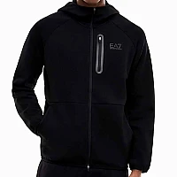 МЪЖКО ГОРНИЩЕ EA7 EMPORIO ARMANI 7M002517-UC001 NATURAL VENTUS7 M HOODIE FZ ЧЕРНО
