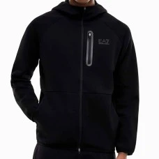 МЪЖКО ГОРНИЩЕ EA7 EMPORIO ARMANI 7M002517-UC001 NATURAL VENTUS7 M HOODIE FZ ЧЕРНО