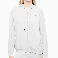 ДАМСКО ГОРНИЩЕ EA7 EMPORIO ARMANI 7W000192-U9001 CORE LADY RELAX HOODIE FZ СИВО-СИНЬО