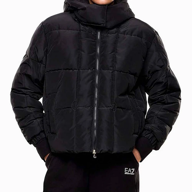 ДАМСКО ЯКЕ EA7 EMPORIO ARMANI 7W000647-MC231 WINTER JACKET HO MEDIUM PADDED CORE ЧЕРНО