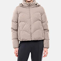 ДАМСКО ЯКЕ EA7 EMPORIO ARMANI 7W001429-U6100 PRECIOUS W CABAN ECO DOWN EXTRA PADDED КАФЯВО