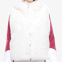 ДАМСКИ ЕЛЕК EA7 EMPORIO ARMANI 7W001449-U0002 SKI W ELITARY FASHION ECO FUR VEST БЯЛ