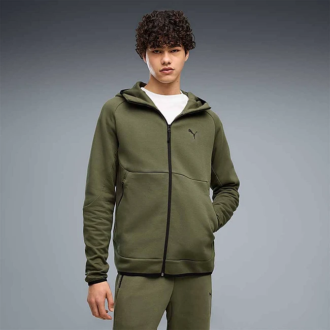 МЪЖКО ГОРНИЩЕ PUMA 69395186 PUMATECH SLIM ELEVATED ЗЕЛЕНО