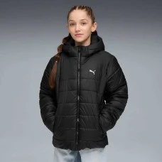 ДЕТСКО ЯКЕ ЗА МОМЧЕ PUMA 68522601 ESS HOODED PADDED JACKET ЧЕРНО