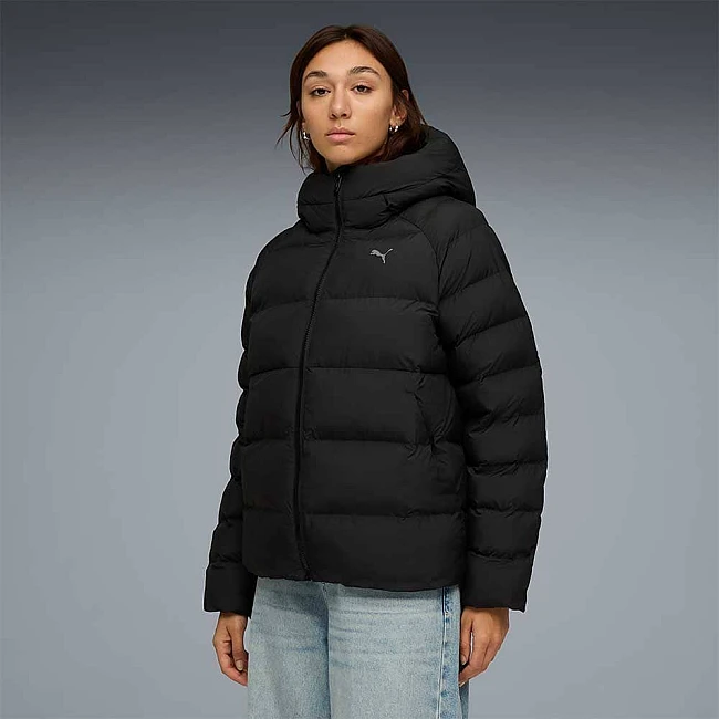 ДАМСКО ЯКЕ PUMA 68838501 MONO HOODED JACKET ЧЕРНО