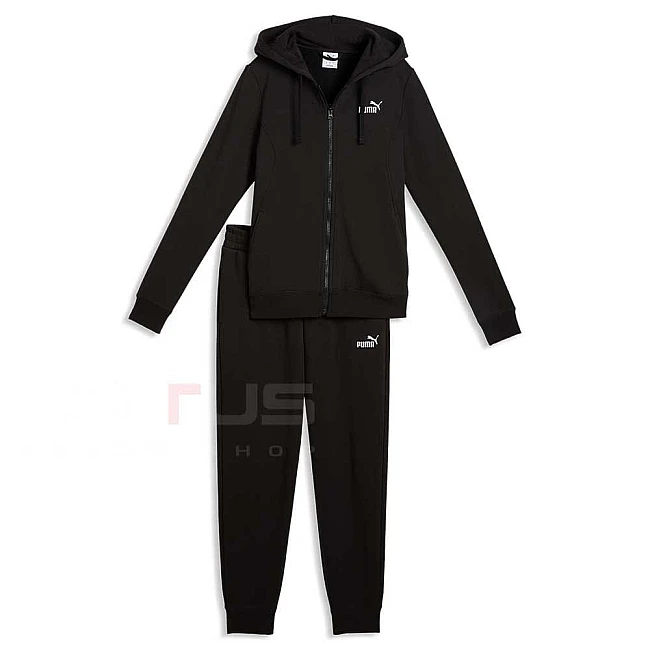 ДАМСКИ СПОРТЕН ЕКИП PUMA 69399301 HOODED SWEAT SUIT FZ ЧЕРЕН
