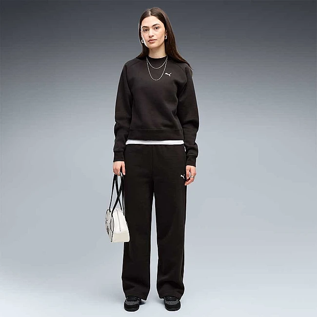 ДАМСКИ СПОРТЕН ЕКИП PUMA 69399501 LOUNGEWEAR STANDARD SWEATSUIT ЧЕРЕН