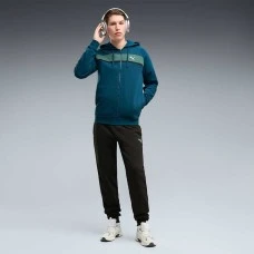 МЪЖКИ СПОРТЕН ЕКИП PUMA 69435136 SWEAT SUIT FL СИНЬО-ЗЕЛЕН