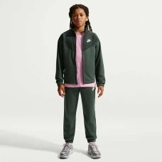 ДЕТСКИ СПОРТЕН ЕКИП ЗА МОМЧЕ NIKE HQ9315-303 NSW DF TRACKSUIT PK FZ ЗЕЛЕН