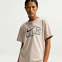 ДАМСКА ТЕНИСКА NIKE IM6396-236 CLSC BF TEE NK CC БЕЖОВА
