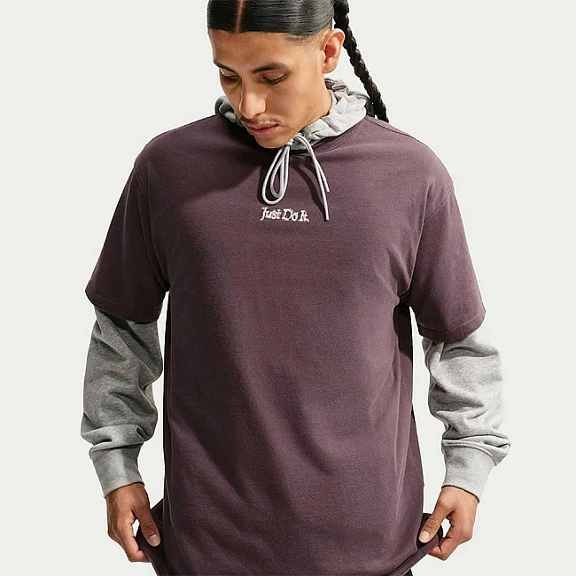 МЪЖКА ТЕНИСКА NIKE IM9343-502 NSW TEE LSE PRE ESS WASH КАФЯВА