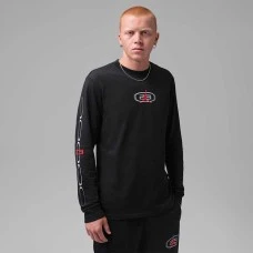 МЪЖКА БЛУЗА NIKE IQ0933-010 JORDAN DF SPRT GFX LS CREW ЧЕРНА