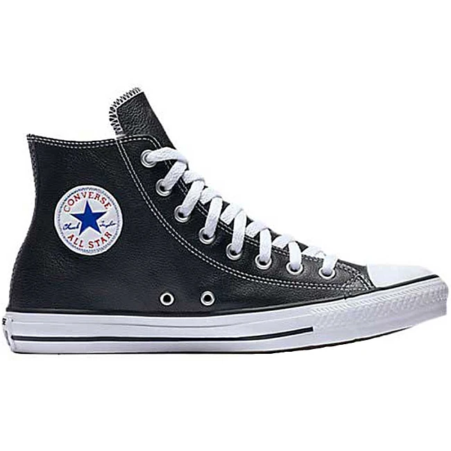 КЕЦОВЕ CONVERSE CHUCK TAYLOR ALL STAR LEATHER BLACK/WHITE