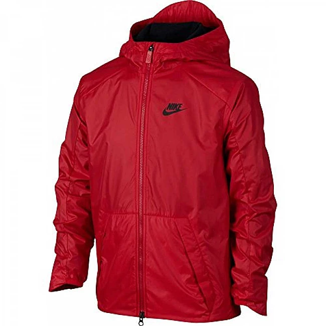 ДЕТСКО ЯКЕ NIKE JKT HD FLEECE LINED RED