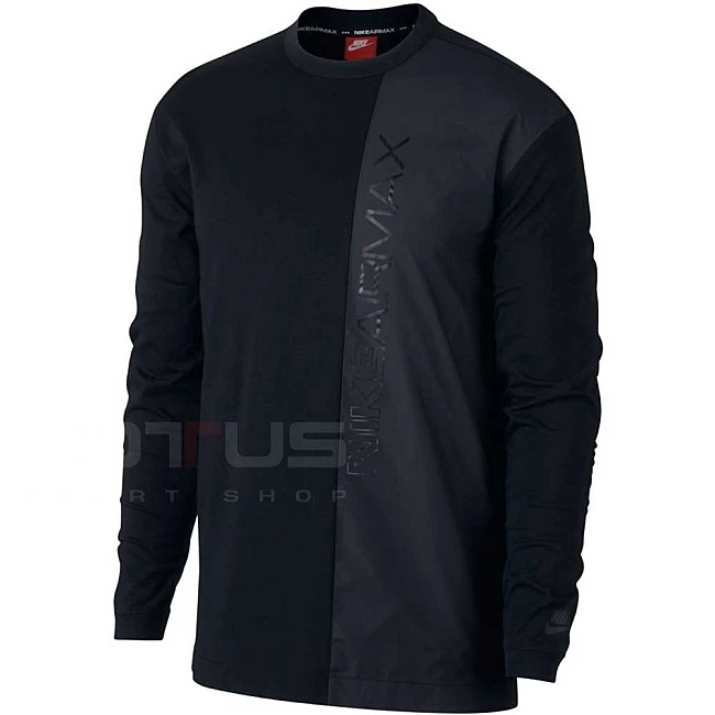 МЪЖКА БЛУЗА NIKE NSW TOP AIR MAX LS JSY BLACK