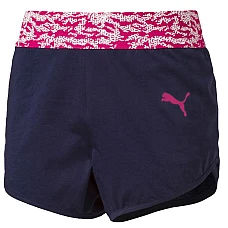 ДЕТСКИ КЪСИ ПАНТАЛОНИ PUMA SU STYLE JERSEY G SHORT BLUE