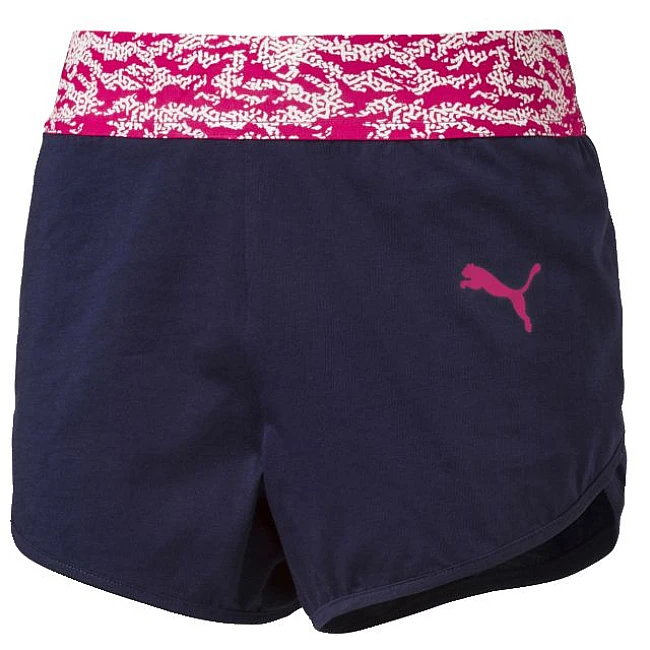 ДЕТСКИ КЪСИ ПАНТАЛОНИ PUMA SU STYLE JERSEY G SHORT BLUE