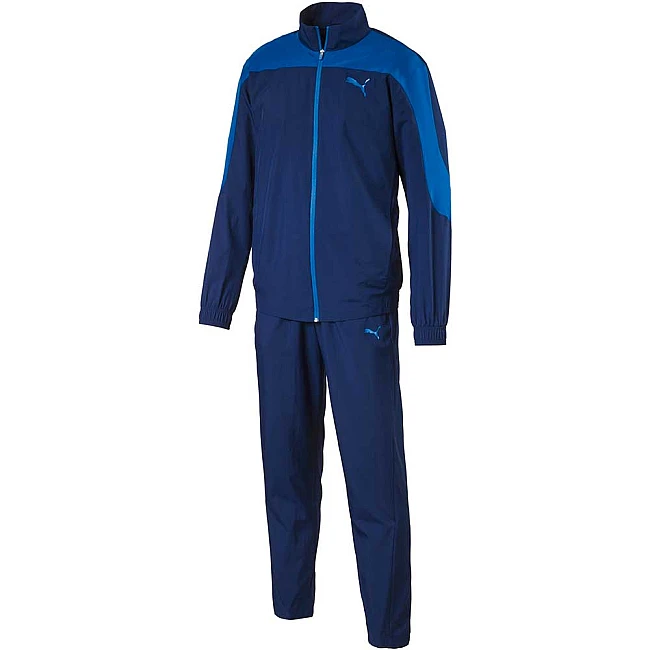МЪЖКИ СПОРТЕН ЕКИП PUMA EVOSTRIPE WOVEN SUIT OP BLUE