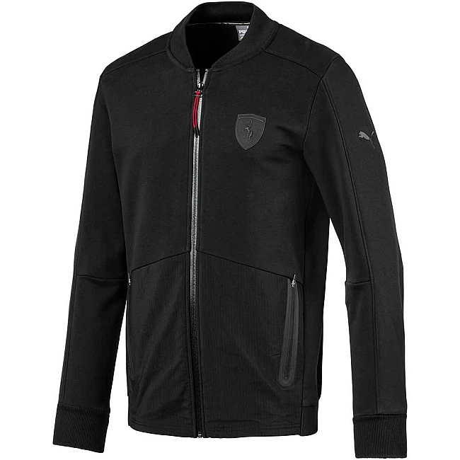 МЪЖКО ГОРНИЩЕ PUMA FERRARI SWEAT JACKET BLACK