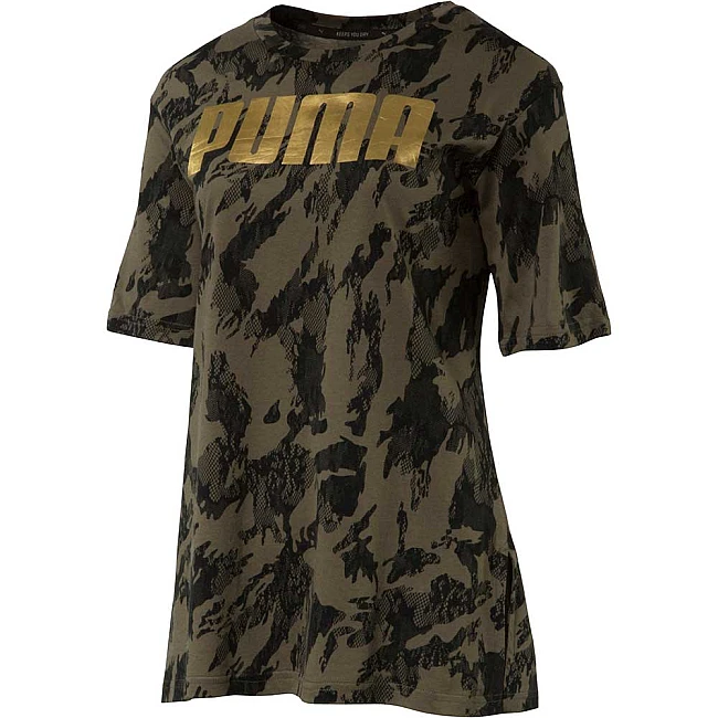ДАМСКА ТЕНИСКА PUMA REBEL BOYFRIEND TEE OLIVE