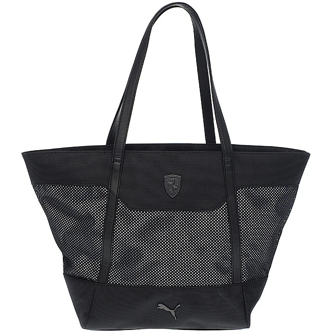 ДАМСКА ЧАНТА PUMA FERRARI LS MESH TOTE BLACK