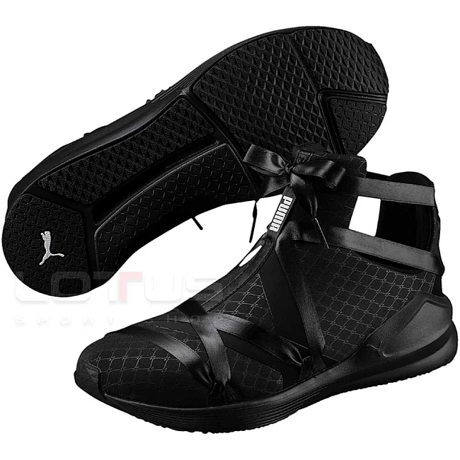 ДАМСКИ МАРАТОНКИ PUMA FIERCE ROPE SATIN EP WNS FOOTWEAR BLACK