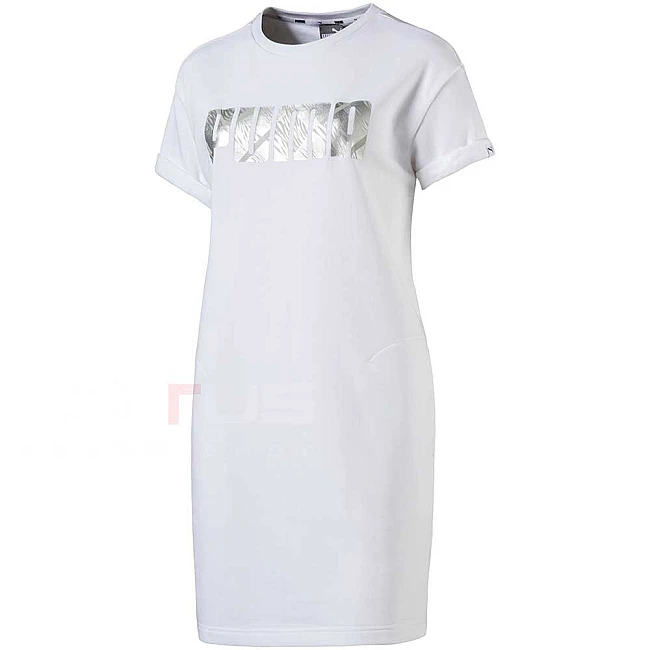 ДАМСКА РОКЛЯ PUMA SUMMER TEE DRESS WHITE