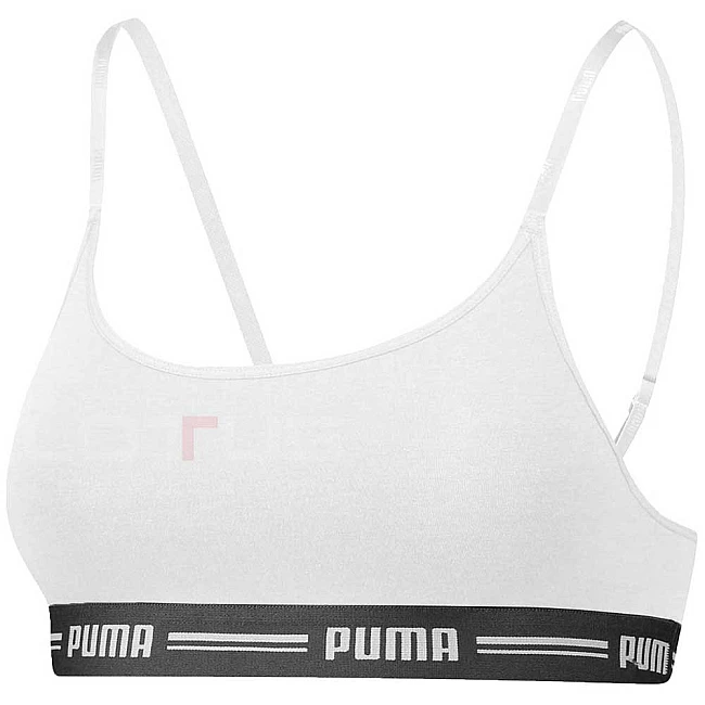 ДАМСКИ СПОРТЕН СУТИЕН PUMA ICONIC CASUAL BRALETTE WHITE
