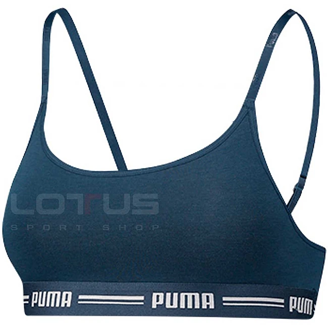 ДАМСКИ СПОРТЕН СУТИЕН PUMA ICONIC CASUAL DARK DENIM